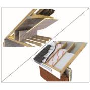 Unilin XTPitchedroof Underfloor 2400x1200x25mm Insulation Board 